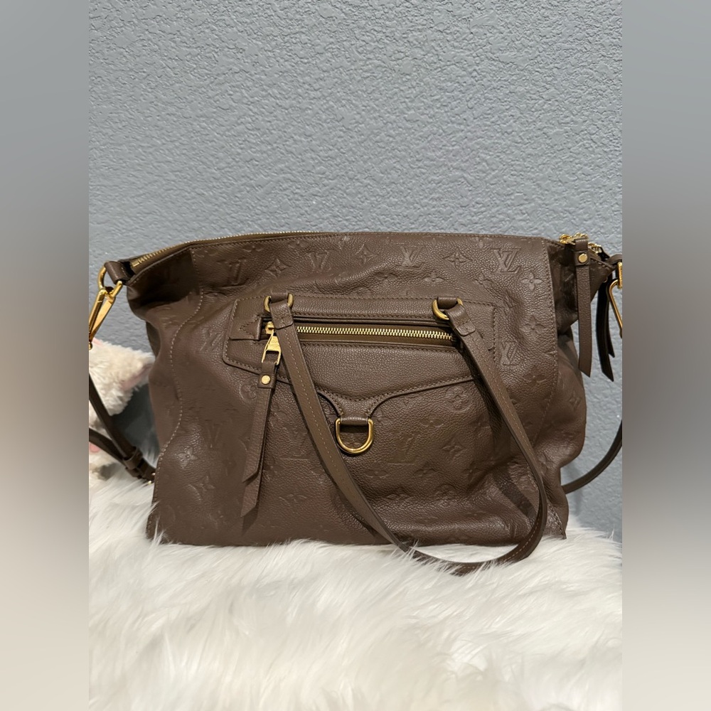 Louis Vuitton Lumineuse PM Monogram Empreinte Leather Tote